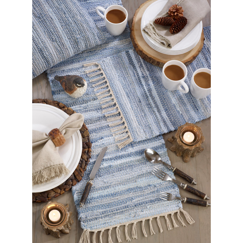 Yusuf Woven Table Runner, 16" x 120"