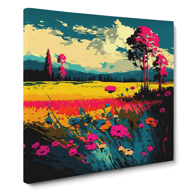 Meadow - Wrapped Canvas, 50cm H x 50cm W x 3cm D