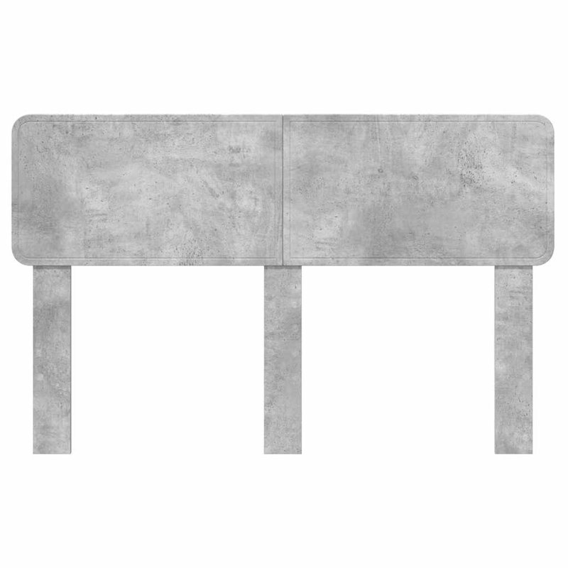 Headboard, EU Double - 140 x 200 cm, Concrete Grey