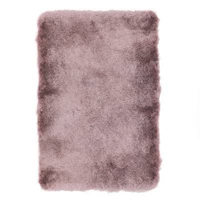 Keesha Solid Colour Shag Area Rug