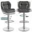 color Swivel Yes Upholstered Steel Faux Leather Yes Bar Stool-631888968