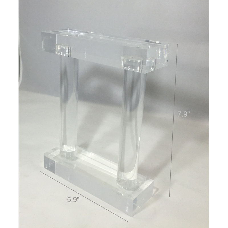 Transparent en acrylique plexiglas, montre-bijoux