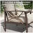 2 Piece Outdoor Patio Set, 70 Inches All-Weather Metal 3-Seat Metal Patio Sofa And Rectangular Coffee Table, With Beige Cushions & Khaki Frame