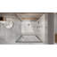 Feora 760mm W x 1950mm H Pivot Semi-Frameless Tub Door with Clear Glass-36813423