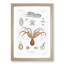 Red Octopus by A.A. Gould - Picture Frame Painting Print-55597823-55597826