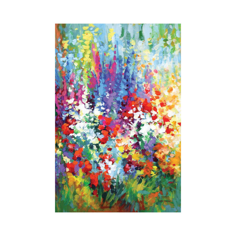 «Blooming Hope» par - Toile tendue, H 40 po x l 26 po x P 1,5 po