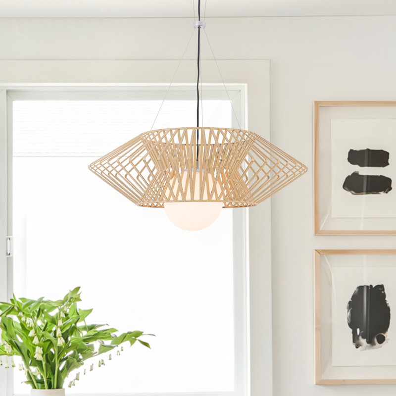 Analiza 1 - Light Geometric Pendant, Beige