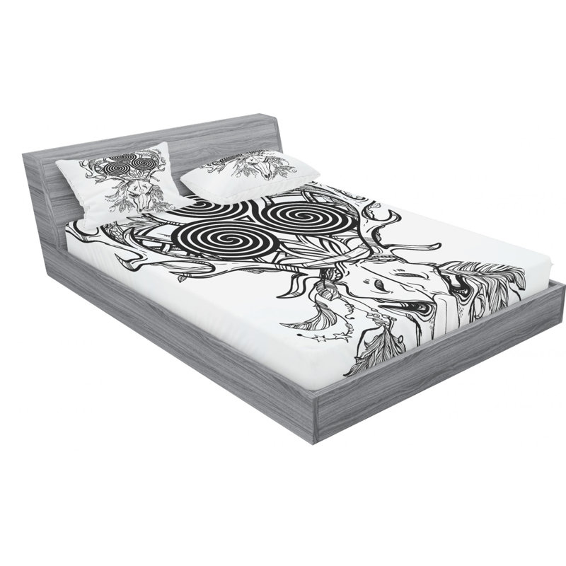 Microfiber Sheet Set, Twin XL Sheet Set with Fitted Sheet