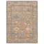 Tapis gris moderne Oushak Malikah 8 pi 11 po x 12 pi 0 po