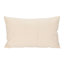 Coussin lombaire à imprimé flammé de coton avec broderie à la main et perles
