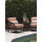 Royal Kahala Black Sands Round End Table