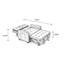Canapé-lit convertible 3 en 1 Sleeper Chair-598932973