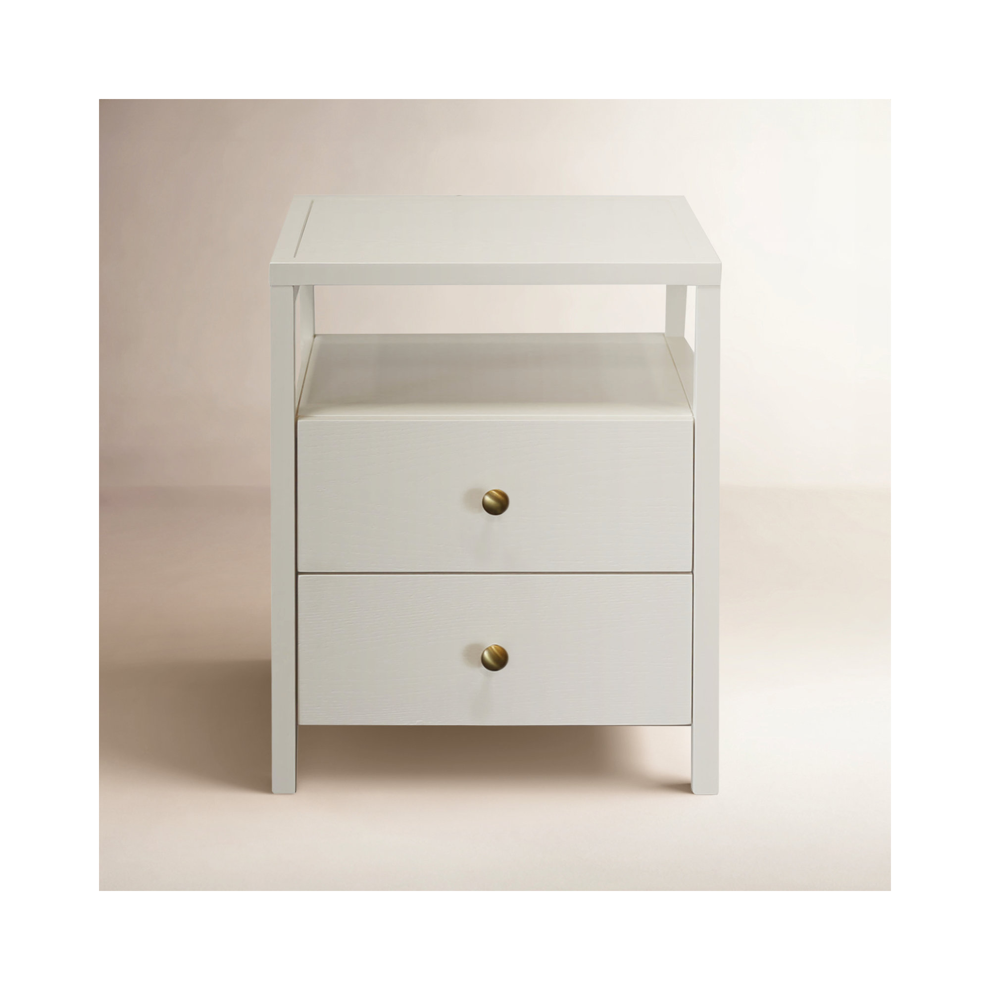 Gracie End Table, Coconut Milk