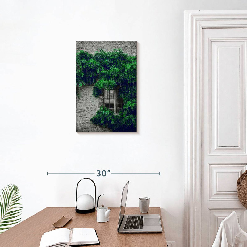 Lilie Botanical Window, 24" H x 16" W