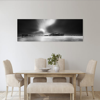 Art mural Moody Ocean Pier