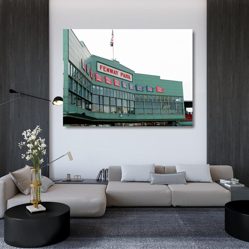 Fenway Park, H 36 po x l 48 po