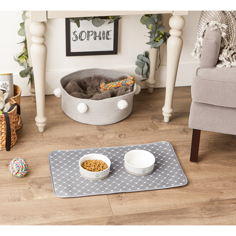GRIS TAPIS D'ÉTAT POUR TRÉLLIS IMPRIMÉ GRIS