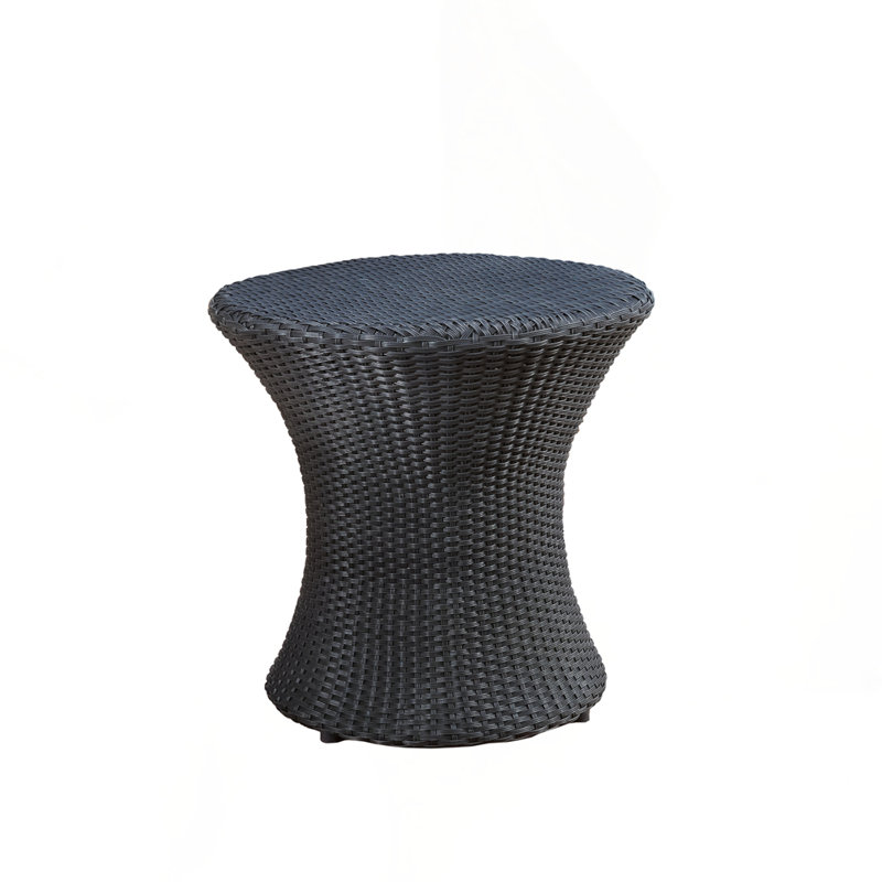Outdoor end table, Black