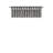 Lightweight Faux Silk Valance With Beads Charcoal 50X26"-624491033