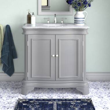 Hanover Tremont 36-In. Bathroom Vanity Set includes Sink, Countertop, and  Pre-Assembled Cabinet w/ 1 Drawer, Bottom Shelf, White - Hanover Home