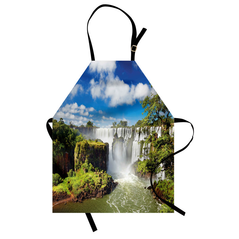 No Pattern Bib Apron