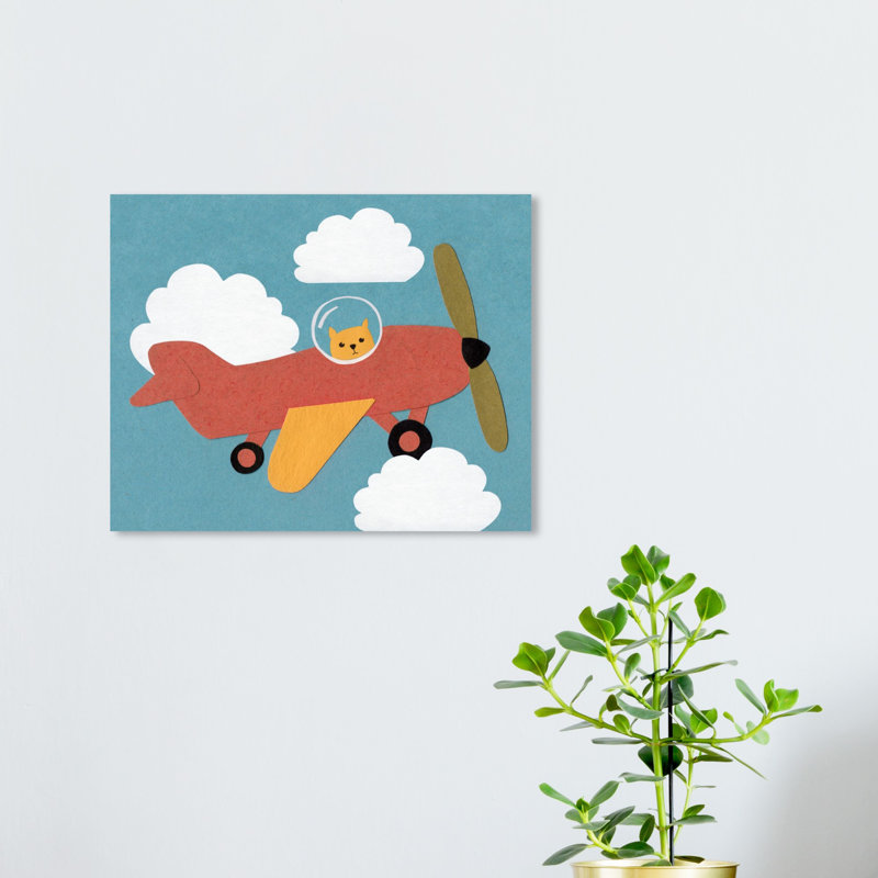 Art sur toile aerocat Edmondson, H 20 po x l 24 po x P 1,5 po