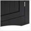 Armoire de buffet, armoire de coin, armoire de coin de plancher de salle de bain avec portes et tablettes, cuisine, salon, armoire de rangement autoportante pour salle de bain