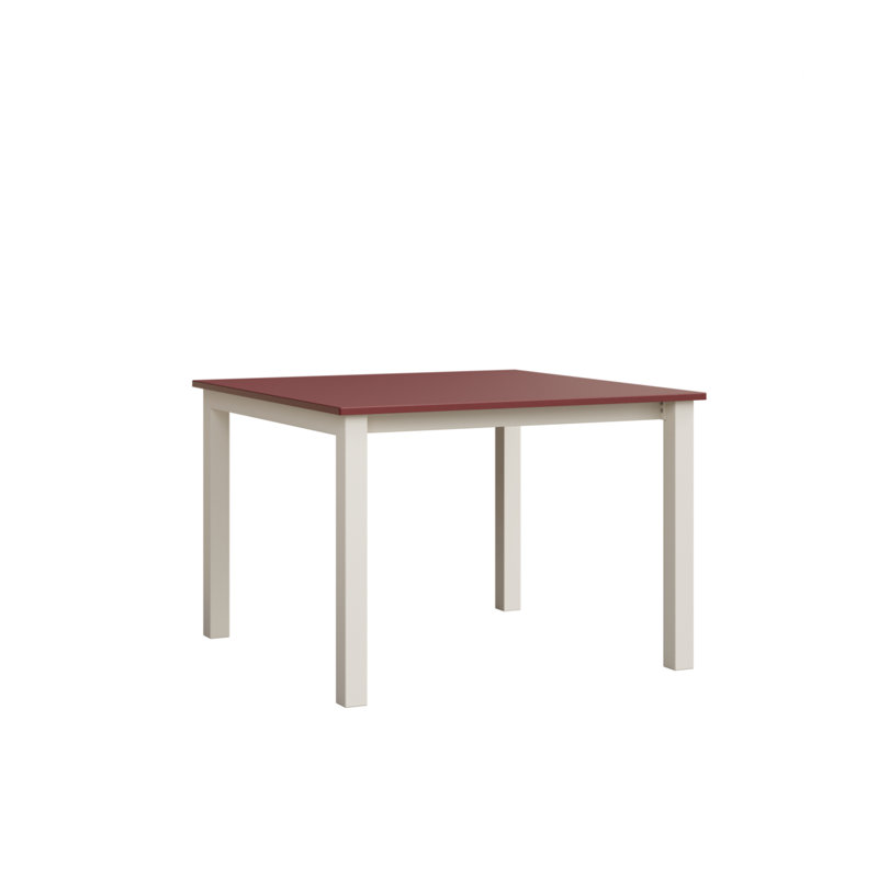Table de salle à manger extensible berlinoise Berkley Mgp / Aluminium, Rouge
