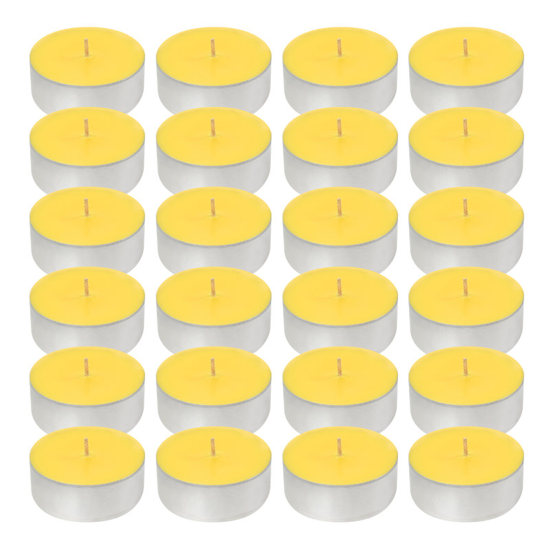 Citronella Scented Tealight Candle with Metal Holder