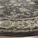 Klose Oriental Anthracite/Cream Area Rug