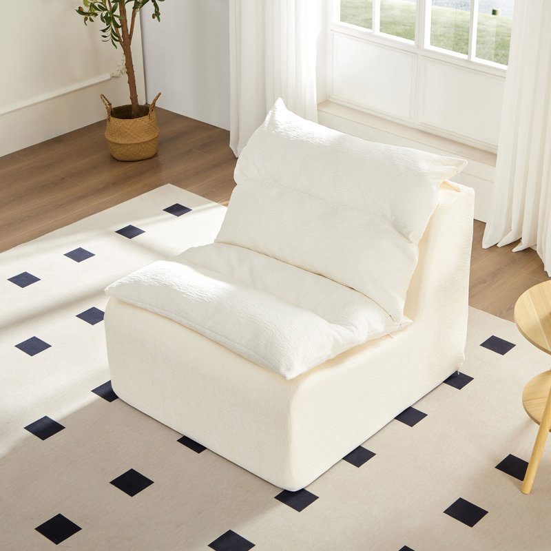 Fauteuil à billes Autley, Blanc