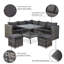 Wynonna 8 Seater Rattan Sofa Set