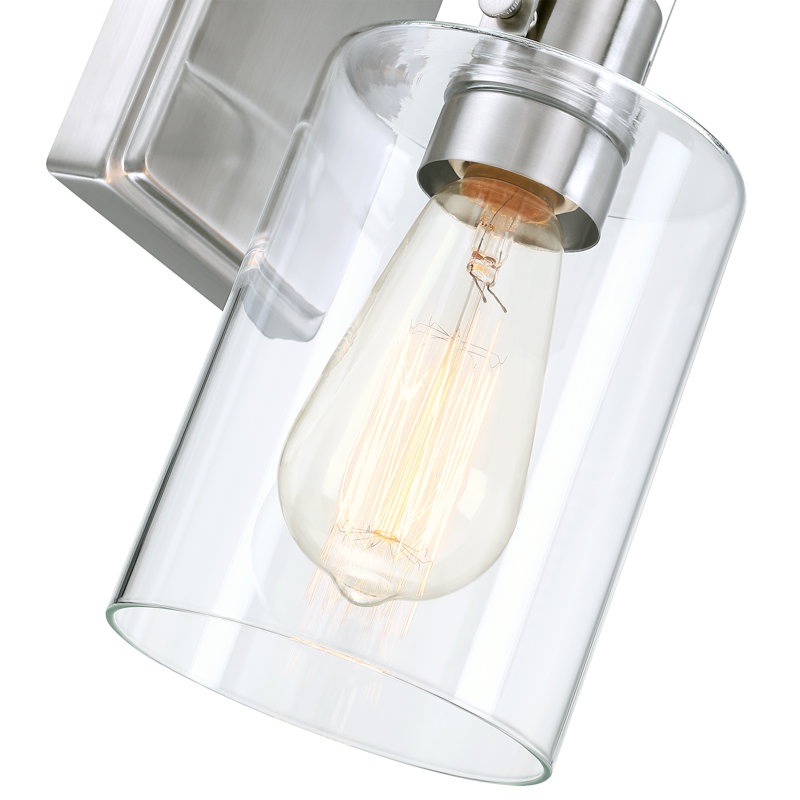Éclairage pour meuble-lavabo à intensité variable Siedentopf, Nickel brossé, 1