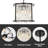 Mandley 4-Light Cascading Chandelier Crystal Pendant Light for Kitchen Island & Dining Room-1052919858