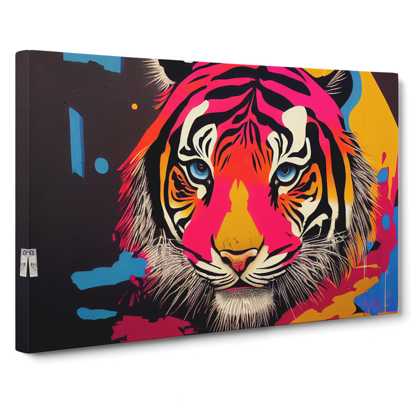 Tiger Vol.2 - Wrapped Canvas Print, 35cm H x 50cm W x 3cm D