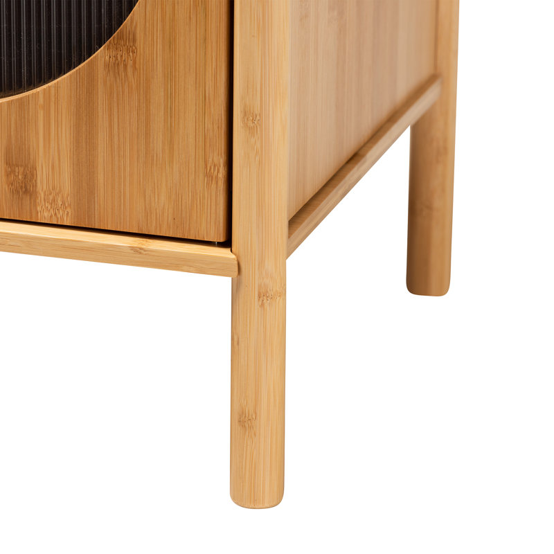 Emilin Solid Wood End Table