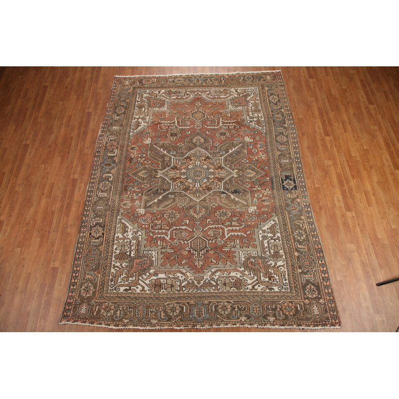 Tapis géométrique 8 x 11