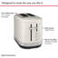 Grille-pain 2 tranches KitchenAid-101772648