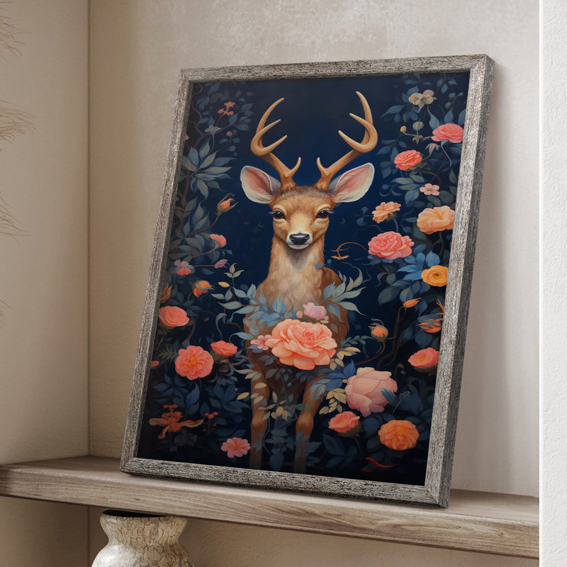 ANIMALS Series CDLXXV Framed Print - Solid Wood