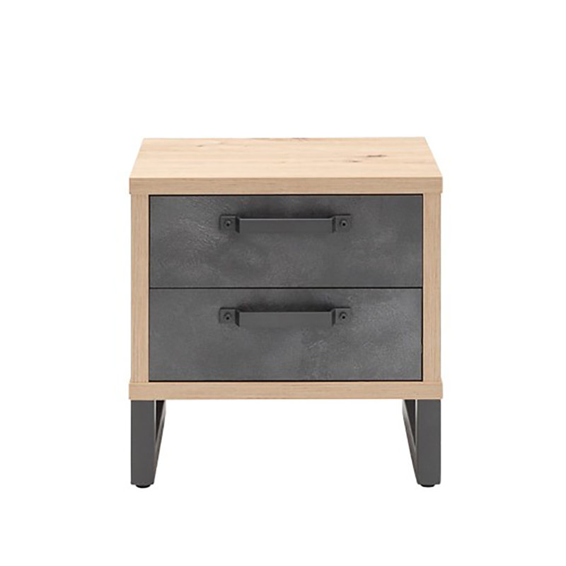 Lafabrica 52cm W Manufactured Wood Bedside Table