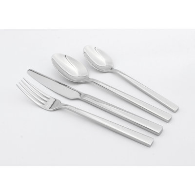 Cutlery Sets Stainless Steel 18/8 Catering Flat 24pc Set