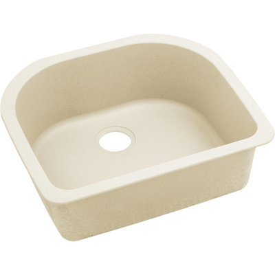 Quartz Luxe 25" L x 22" W Undermount Kitchen Sink