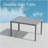 Chaise Lounge Outdoor Set Of 3, Lounge Chairs For Outside With Wheels, Outdoor Lounge Chairs With 5 Adjustable Position, Pool Lounge Chairs For Patio, Beach(2 Lounge Chairs+1 Table)-224767964