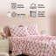 Ensemble de draps HLC.ME Pink Bows-121334234
