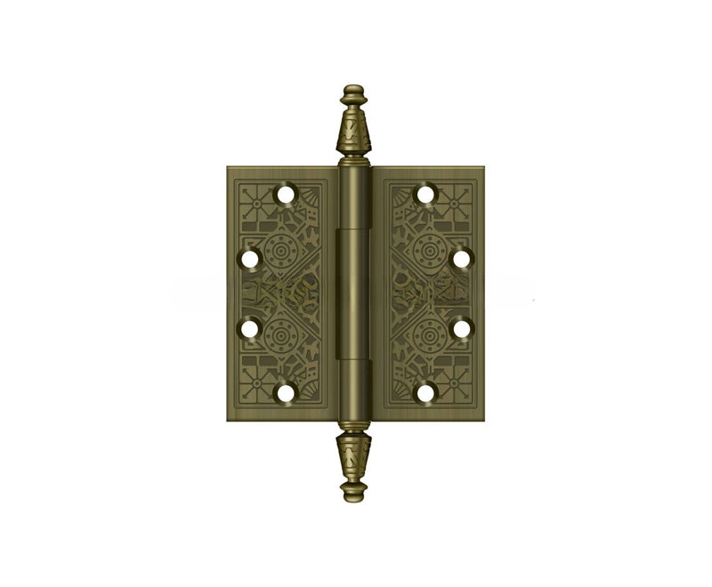 Hinge, Antique Brass