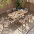 Bennett 6 - Person Rectangular Outdoor Dining Set