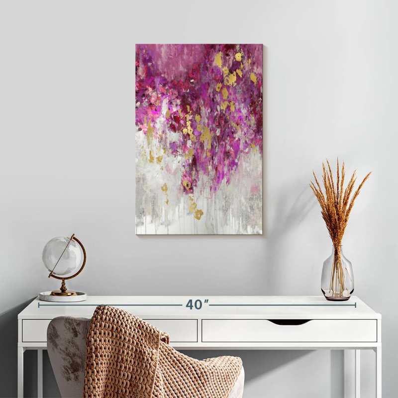 Magenta cascade Avery, H 24 po x l 16 po