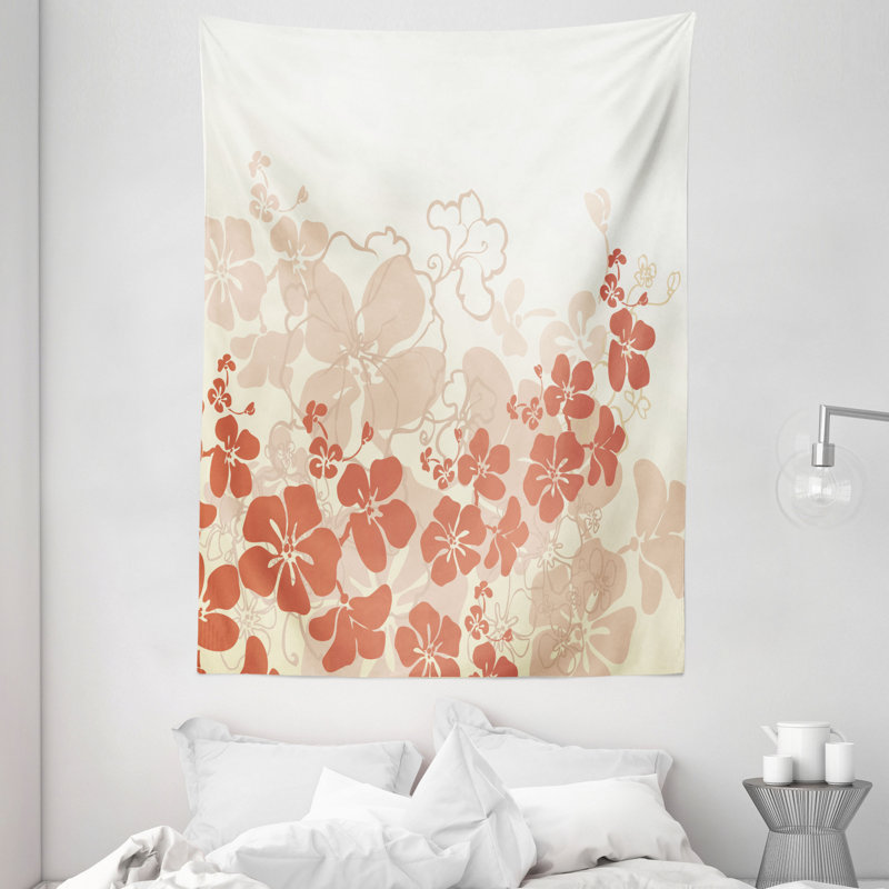 Tapisserie hawaïenne en polyester, H 80 po x l 60 po
