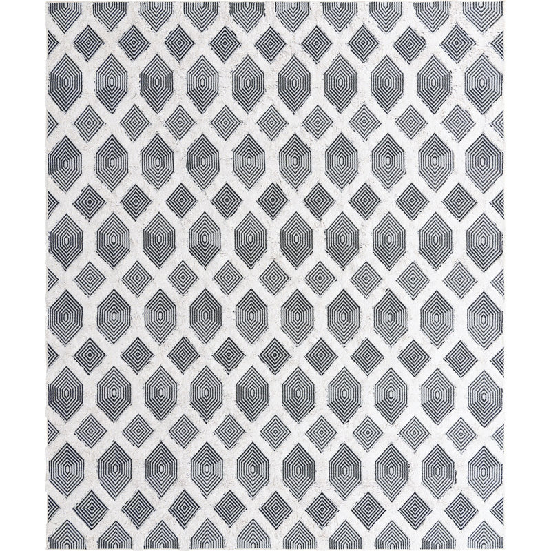 Mishti Cotton Moroccan Indoor Rug, Rectangle 8'3" x 10'