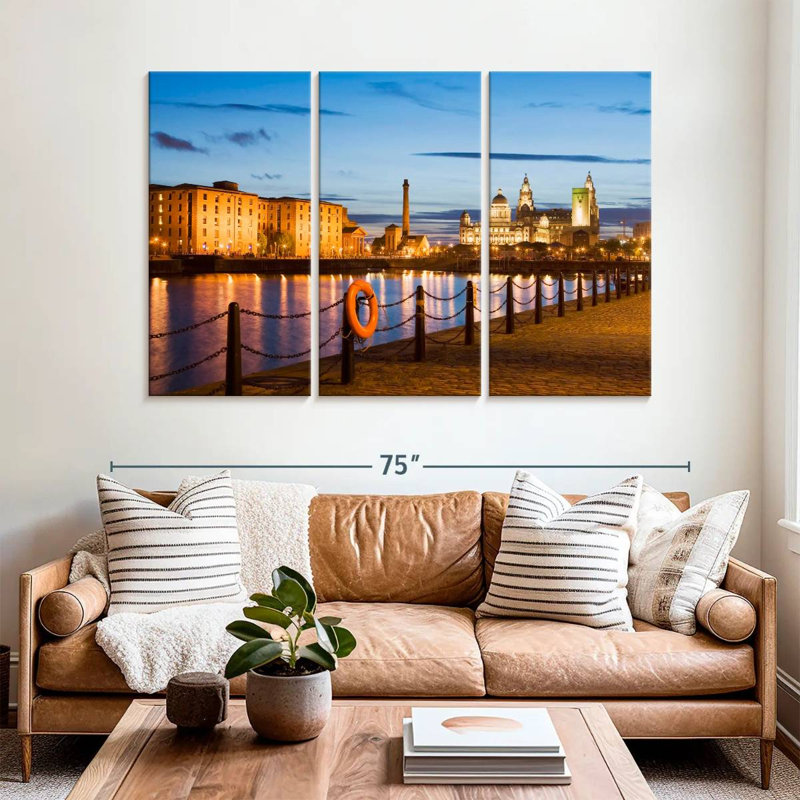 Albert Dock Waterfront, 42" H x 65" W